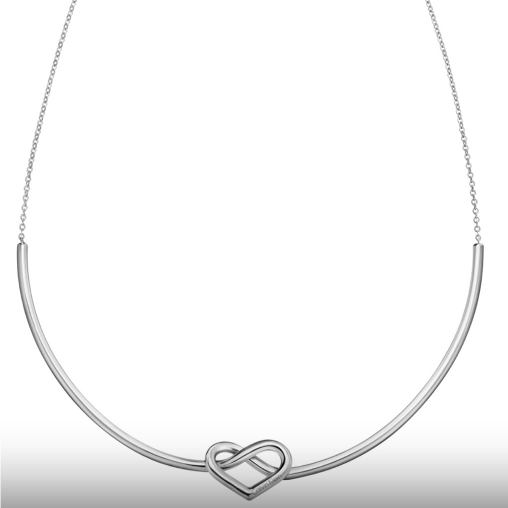 Calvin Klein Stainless Steel Heart Choker